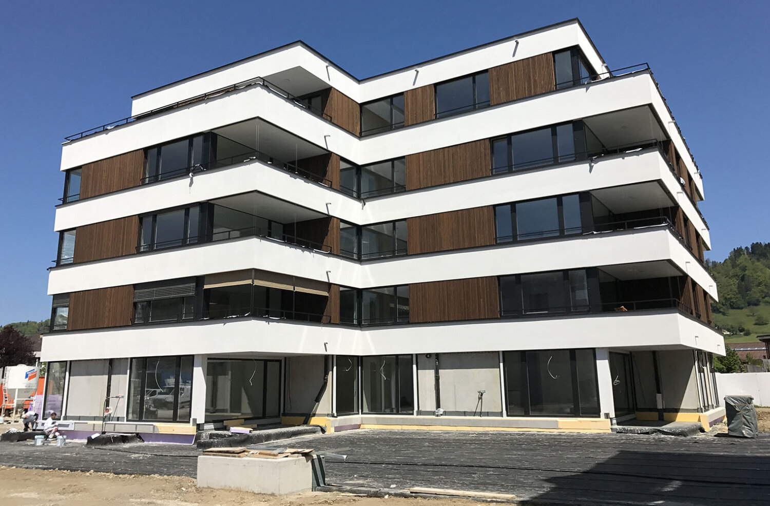 Gebäude Aussenansicht Fassade