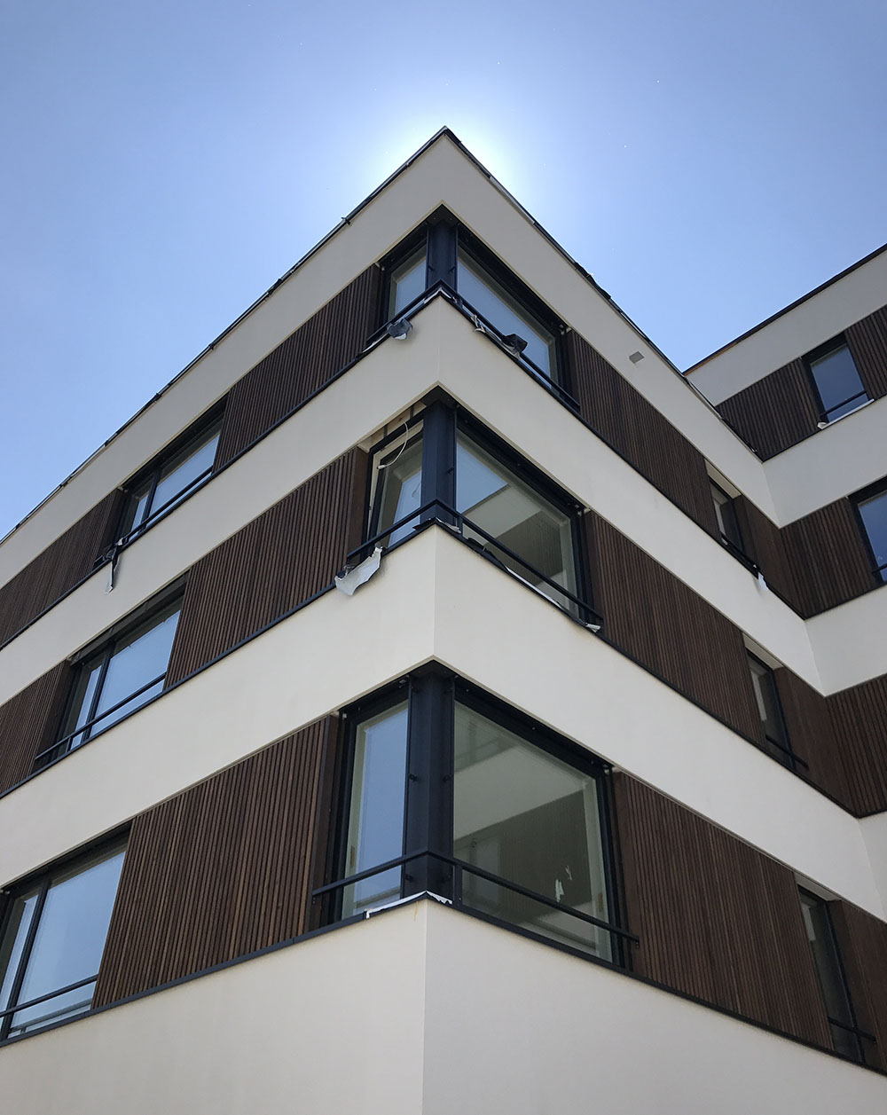 Wohnung Aussenansicht Fassade