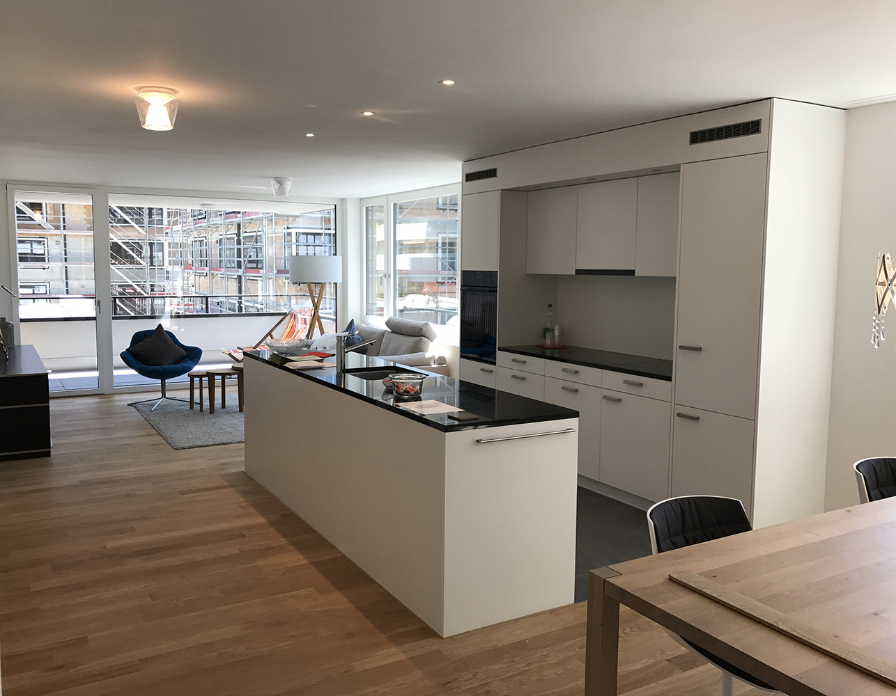 Wohnung Innenansicht Küche