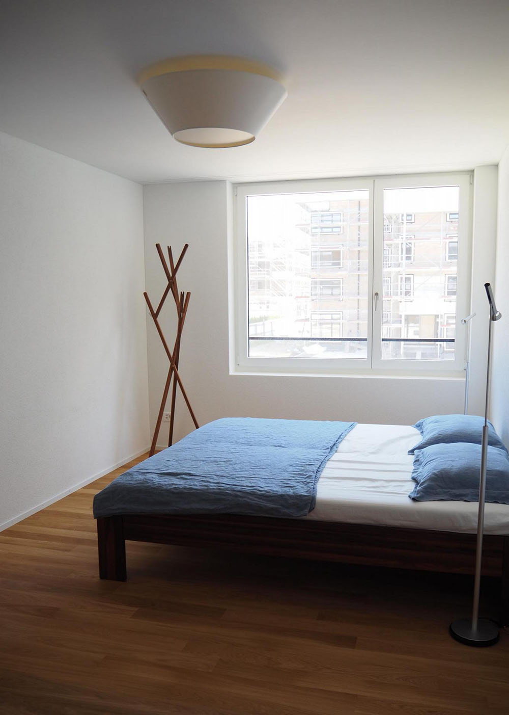 Wohnung innen Schlafzimmer