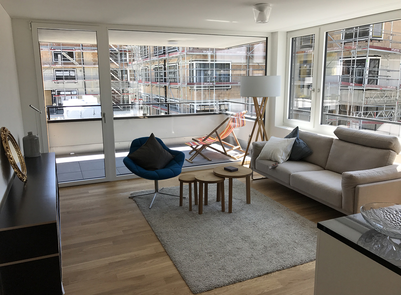 Wohnung Innenansicht Wohnraum